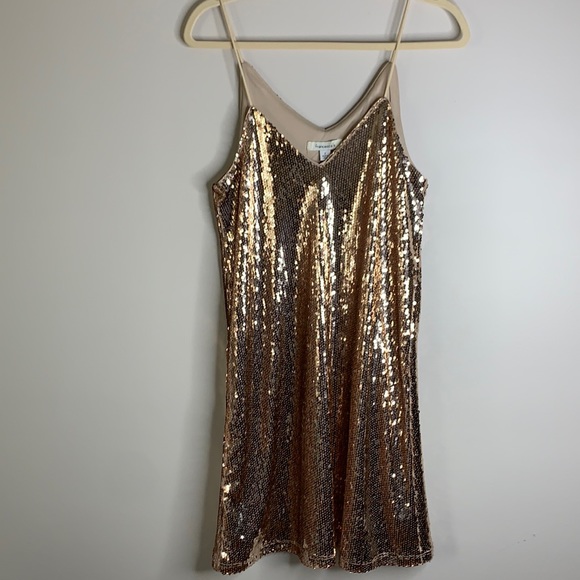 Francesca's Collections Dresses & Skirts - Franceseca’s sequin shoulder strap dress. Size S